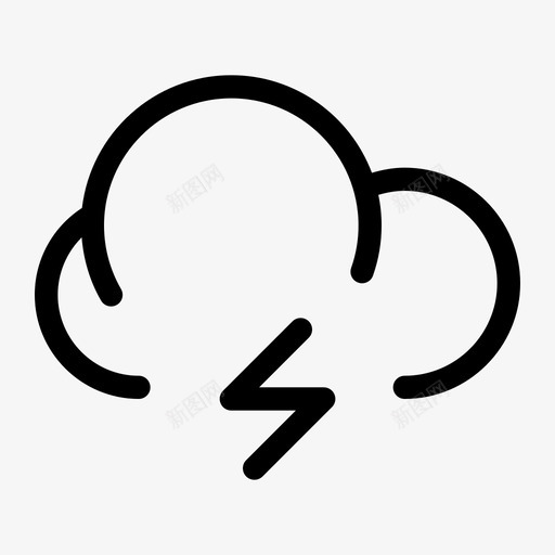 暴风雨季节天气svg_新图网 https://ixintu.com 暴风雨 季节 天气