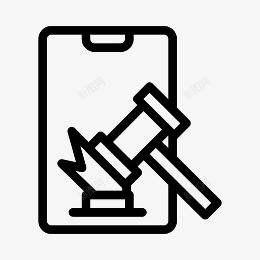 在线拍卖出价svg_新图网 https://ixintu.com 拍卖 在线 卖出价 移动电话