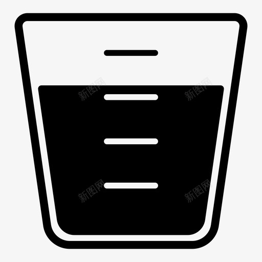 四分之三杯烹饪洗涤剂svg_新图网 https://ixintu.com 四分之三 液体 烹饪 洗涤剂 厨房 洗衣 测量