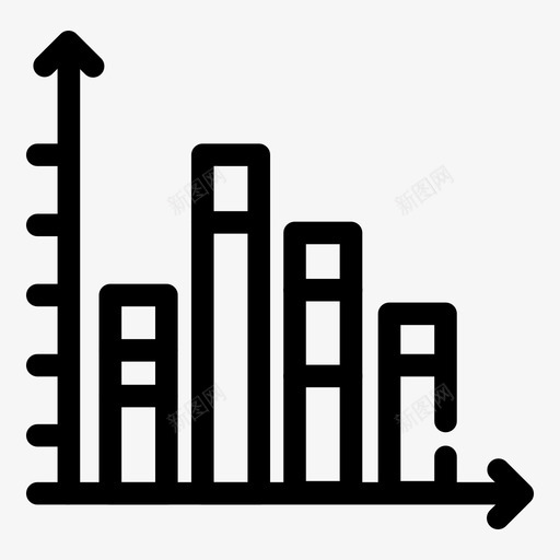 条形图数据图表svg_新图网 https://ixintu.com 条形图 图表 数据