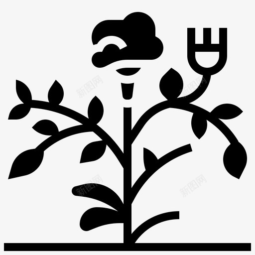 花卉盛开植物svg_新图网 https://ixintu.com 花卉 盛开 植物 花园 春天 农业 雕文