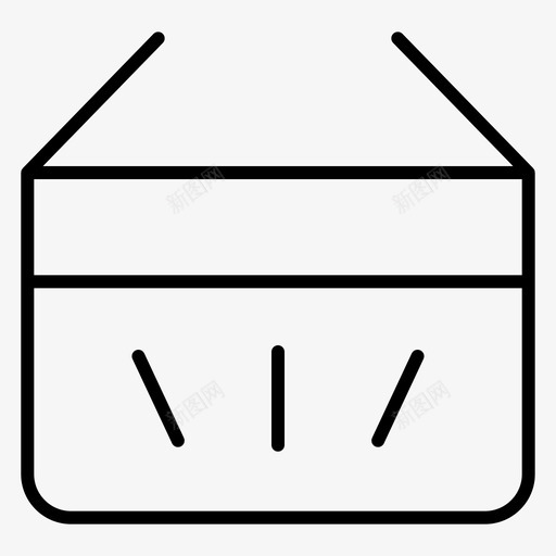 篮子购物车杂薄svg_新图网 https://ixintu.com 购物车 篮子 杂薄