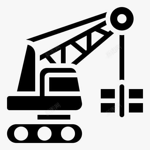 建筑建造土建svg_新图网 https://ixintu.com 建筑 建造 土建 起重机 工程师 房地产 雕文