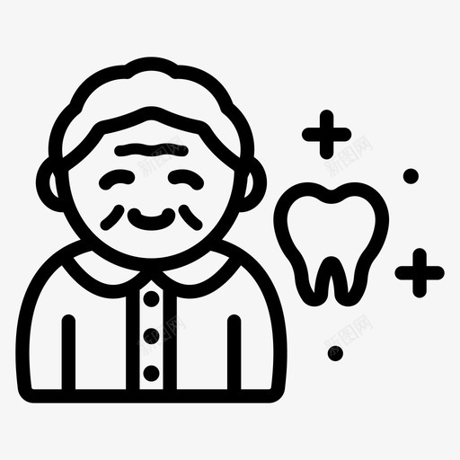 牙科护理口腔牙科诊所svg_新图网 https://ixintu.com 牙科 老人 护理 口腔 诊所 牙医 牙齿