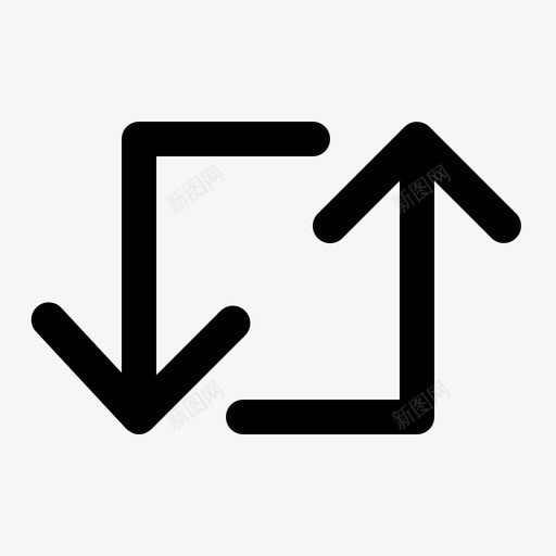 旋转刷新箭头线svg_新图网 https://ixintu.com 旋转 刷新 箭头