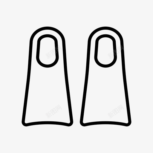 采购产品脚蹼潜水风扇svg_新图网 https://ixintu.com 游泳 采购 产品 脚蹼 潜水 风扇 浮潜 运动 锻炼