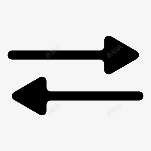 同步alt动作箭头svg_新图网 https://ixintu.com 同步 动作 材质 设计 箭头 反面 拉伸