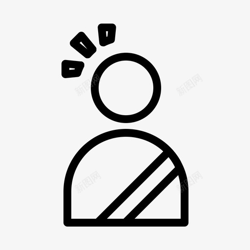 司机事故人svg_新图网 https://ixintu.com 保险 司机 事故 故人 伤害