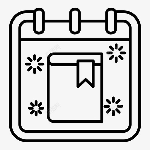 日历书日期svg_新图网 https://ixintu.com 日历 事件 历书 日期 学校 大纲
