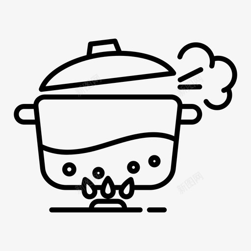 开水烹饪食物svg_新图网 https://ixintu.com 开水 烹饪 厨房 食物 家庭 生活方式