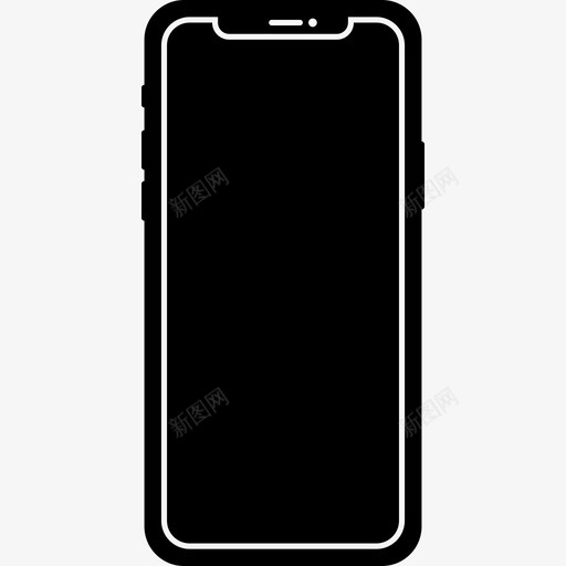 iphone11pro苹果智能手机svg_新图网 https://ixintu.com 手机 苹果 智能