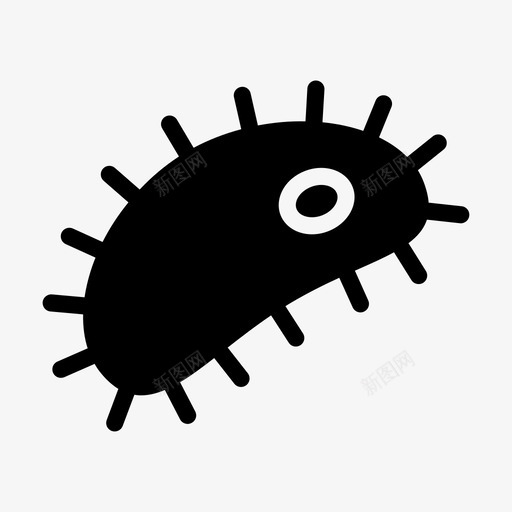 细菌细胞感染svg_新图网 https://ixintu.com 细菌 细胞 感染 微生物 益生