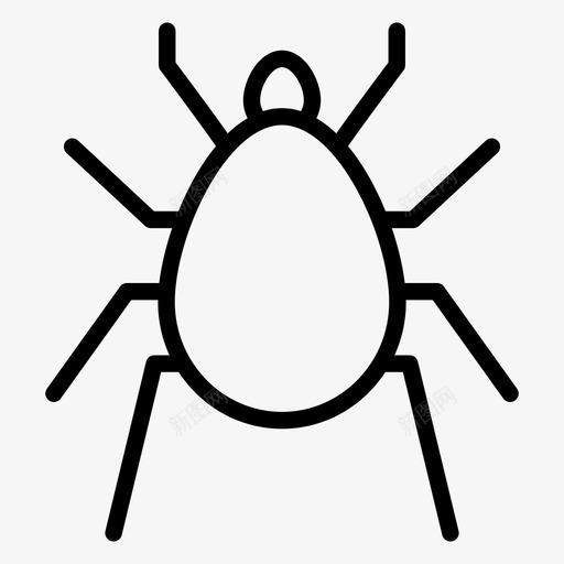 虱子虫子昆虫svg_新图网 https://ixintu.com 昆虫 咬伤 虱子 虫子 螨虫 动物