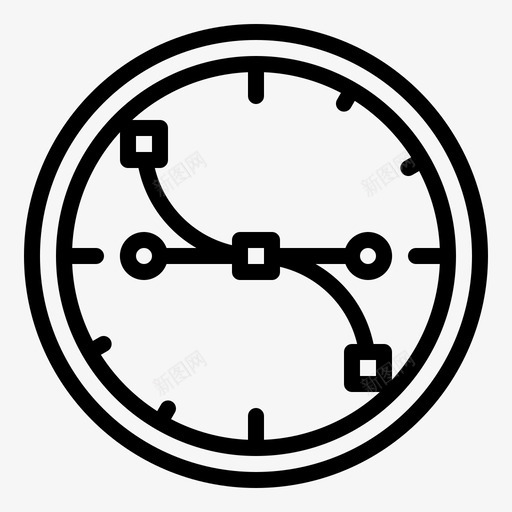 时钟设计图形svg_新图网 https://ixintu.com 时钟 设计 设计图 图形 时间 创意设计