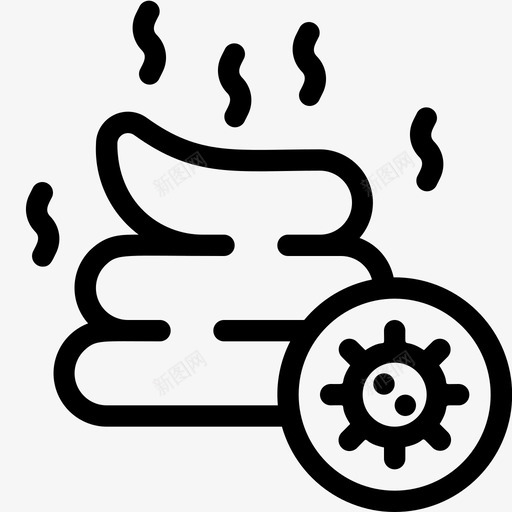 粪便病毒疾病粪便svg_新图网 https://ixintu.com 病毒 粪便 传播 疾病 感染 线路
