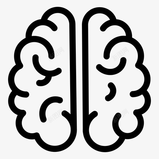 脑脑力激荡人svg_新图网 https://ixintu.com 器官 脑力 激荡 人体