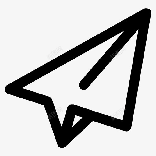 纸平面发送创建用户界面svg_新图网 https://ixintu.com 纸平 面纸 平面 发送 创建 用户界面