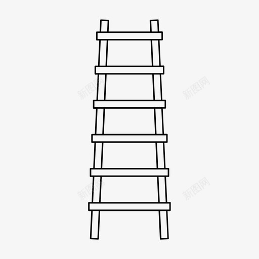 梯子爬上去家具svg_新图网 https://ixintu.com 梯子 爬上 上去 家具 工业 楼梯
