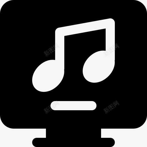 音乐桌面设备乐器svg_新图网 https://ixintu.com 音乐 桌面 设备 乐器 媒体 音响 现代