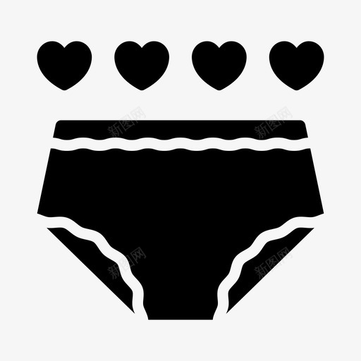 经期内衣月经内裤svg_新图网 https://ixintu.com 经期 内衣 小便 月经 内裤 女性健康 卫生 雕文