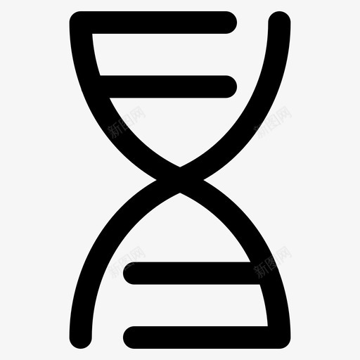 dna生物学遗传学svg_新图网 https://ixintu.com 用户界面 生物学 遗传学 基因组 杂项 字形