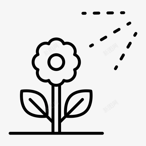 园艺农场花卉svg_新图网 https://ixintu.com 园艺 农场 花卉