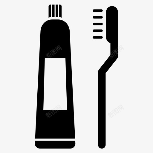 牙科牙膏牙医健康svg_新图网 https://ixintu.com 牙科 牙膏 牙医 健康 微笑 牙刷 物体