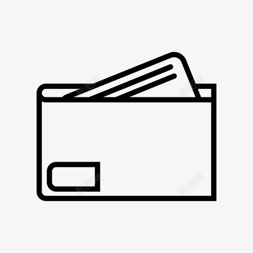 钱包名片信用卡svg_新图网 https://ixintu.com 钱包 名片 信用卡