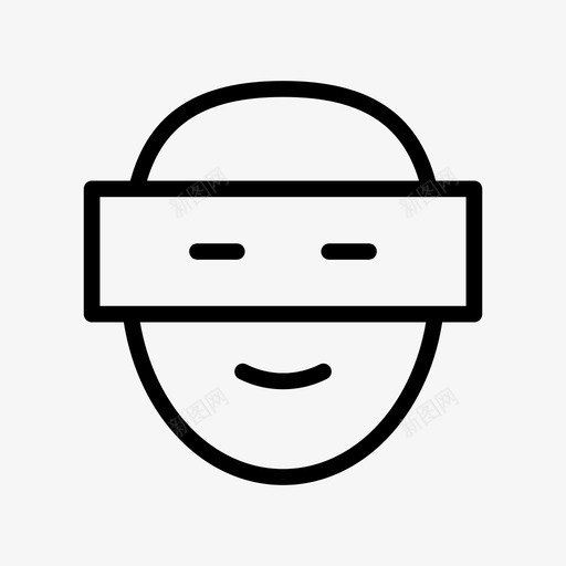 眼睛生物特征面部svg_新图网 https://ixintu.com 生物 特征 眼睛 面部 扫描仪 安全 认证和 线条 符号