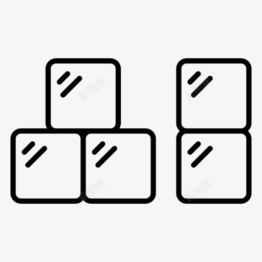 冰块冷的冰箱svg_新图网 https://ixintu.com 冰块 冷的 冰箱 冷冻食品 夏天