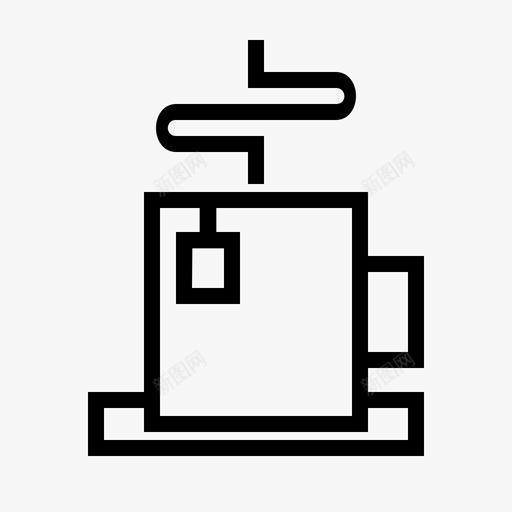 茶点时间茶杯饮料svg_新图网 https://ixintu.com 时间 茶点 绿茶 茶杯 饮料 业余爱好 自由