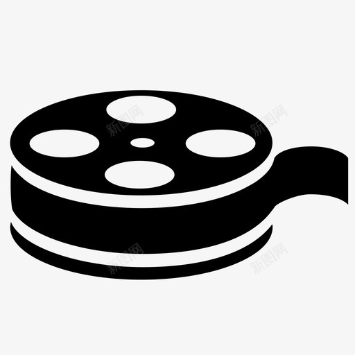 电影卷电影去看电影svg_新图网 https://ixintu.com 电影 去看 看电影