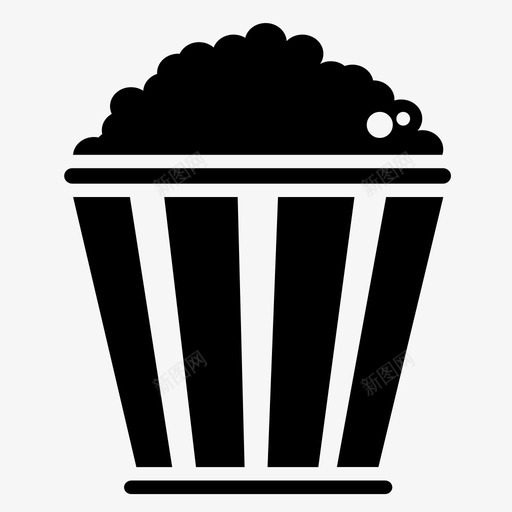 爆米花桶去看电影svg_新图网 https://ixintu.com 爆米花 桶去 看电影