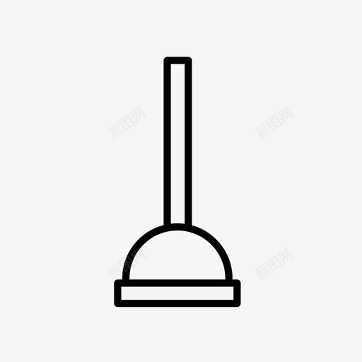 柱塞浴室马桶svg_新图网 https://ixintu.com 浴室 柱塞 马桶 抽水马桶 卫生间 基本 图标 没有 有颜色