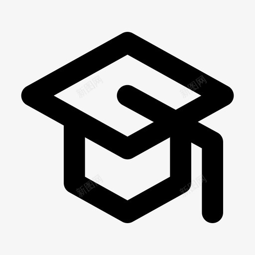 学历学院帽子svg_新图网 https://ixintu.com 学历 学院 帽子 学生 学生大 大学 简历