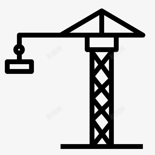 起重机建筑施工svg_新图网 https://ixintu.com 起重机 建筑施工 工程师 设备 现场 施工 工具 概述