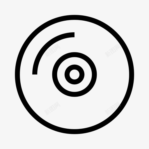 cd光碟dvdsvg_新图网 https://ixintu.com 游戏 光碟 游戏视频 玩家 像素 完美 线条 轮廓