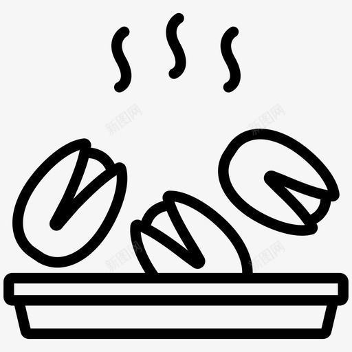 烤开心果烹饪坚果svg_新图网 https://ixintu.com 开心果 坚果 烹饪 烤箱