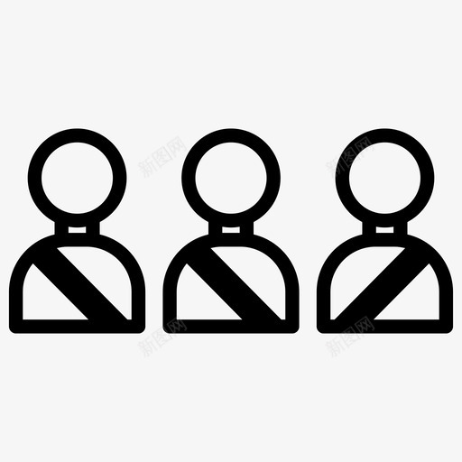 安全带汽车乘客svg_新图网 https://ixintu.com 安全带 汽车 乘客 交通规则 车辆