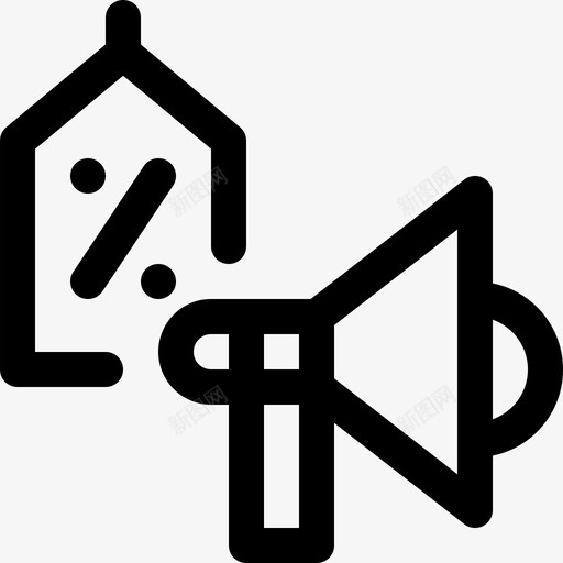 黑色星期五广告黑色星期五折扣svg_新图网 https://ixintu.com 黑色 星期五 广告 折扣 电子商务 促销
