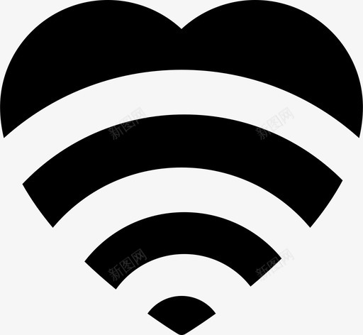 异地恋虚拟wifisvg_新图网 https://ixintu.com 异地 虚拟