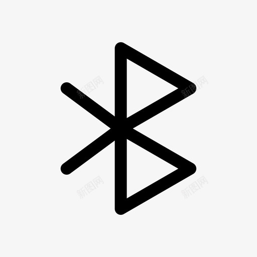 蓝牙连接用户界面svg_新图网 https://ixintu.com 用户界面 蓝牙 连接 基本