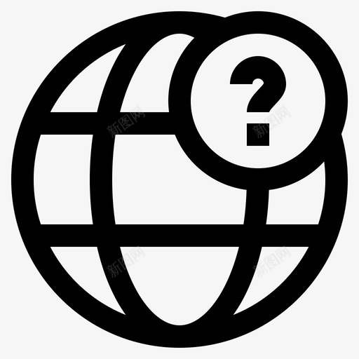 帮助地球仪问题支持svg_新图网 https://ixintu.com 帮助 地球仪 支持 问题 基本 图标