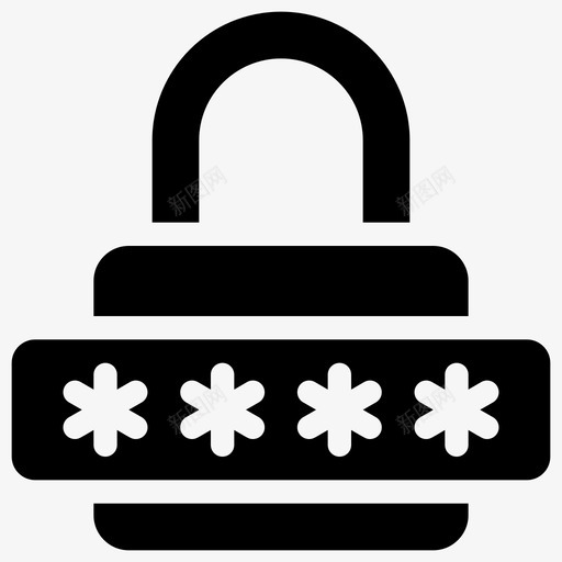 锁定密码网络保护svg_新图网 https://ixintu.com 锁定 密码 安全 密码锁 网络 保护 网络安全 标志 标志符 符号
