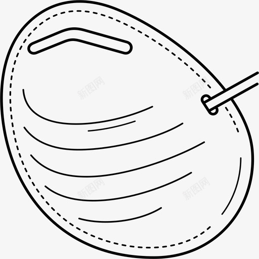 外科口罩模制屏障面罩svg_新图网 https://ixintu.com 外科 口罩 模制 屏障 面罩 防护