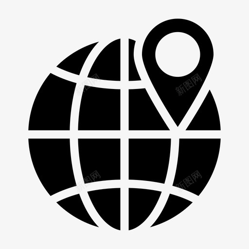 球销地理位置svg_新图网 https://ixintu.com 球销 地理位置
