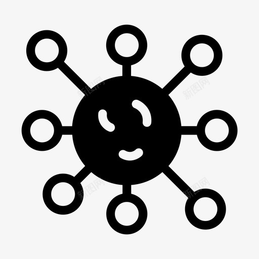 细菌细胞感染svg_新图网 https://ixintu.com 细菌 益生 细胞 感染