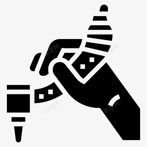 机头修理牙医钻头svg_新图网 https://ixintu.com 机头 修理 牙医 钻头 牙齿 元件 雕文
