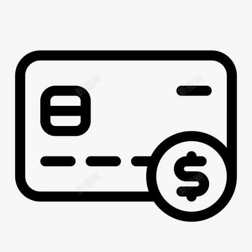 美元卡信用卡银行卡svg_新图网 https://ixintu.com 美元 银行卡 信用卡