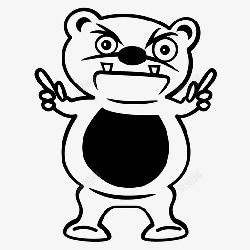 卑鄙的泰迪熊愤怒屁股svg_新图网 https://ixintu.com 卑鄙 泰迪 熊卑鄙 熊愤怒 愤怒 屁股 玩具